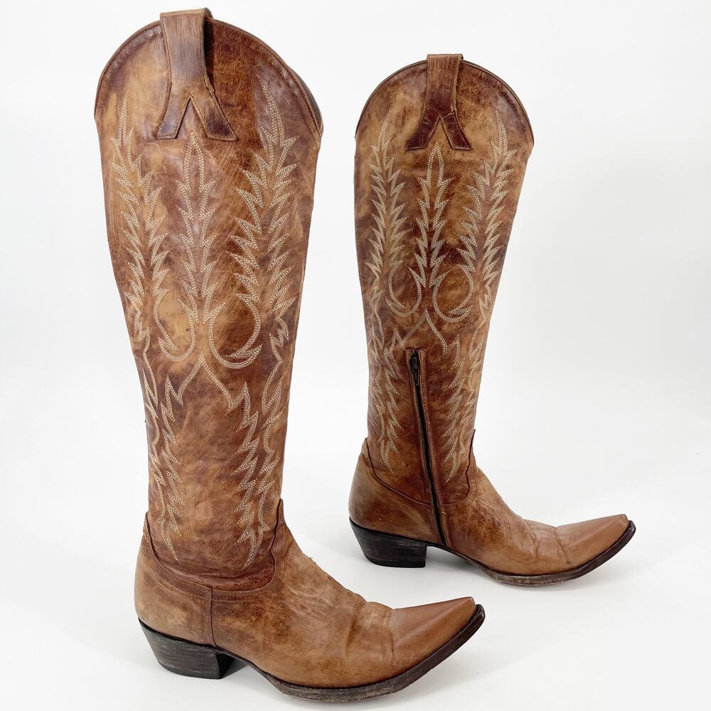 Old Gringo Brown Heeled Boots